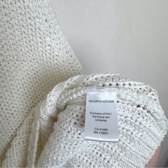 Gentle Fawn Womens Small Knitted Crew Neck Sleeveless Tunic Sweater - Picture 9 of 12